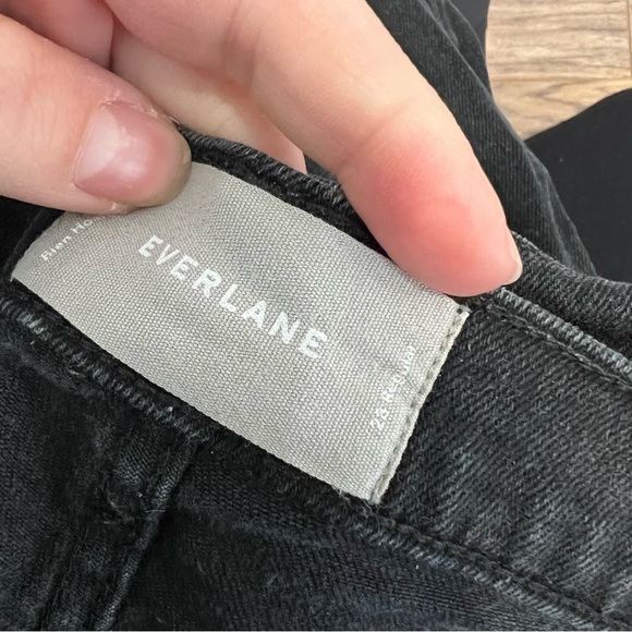 Everlane High Waist Straight Jeans Black - Picture 13 of 15